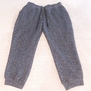 Men's Sherpa Lined Jogger Pants - Size M - Color Black